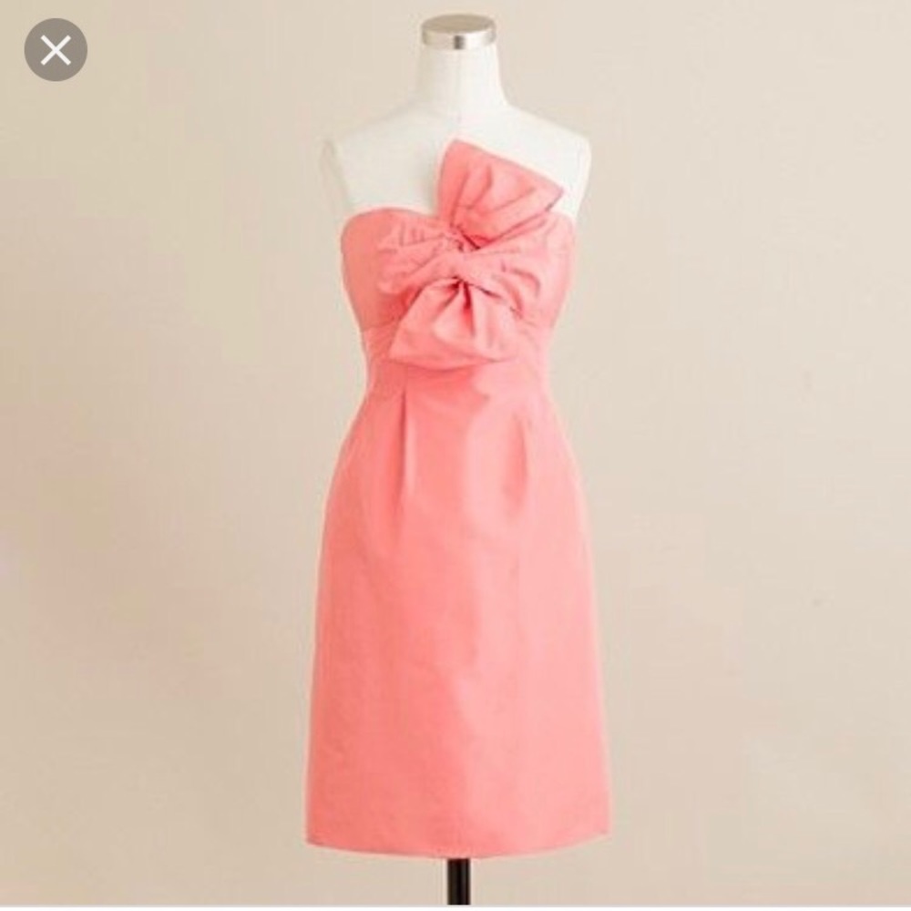 J. Crew Bow Monde bridesmaid dress